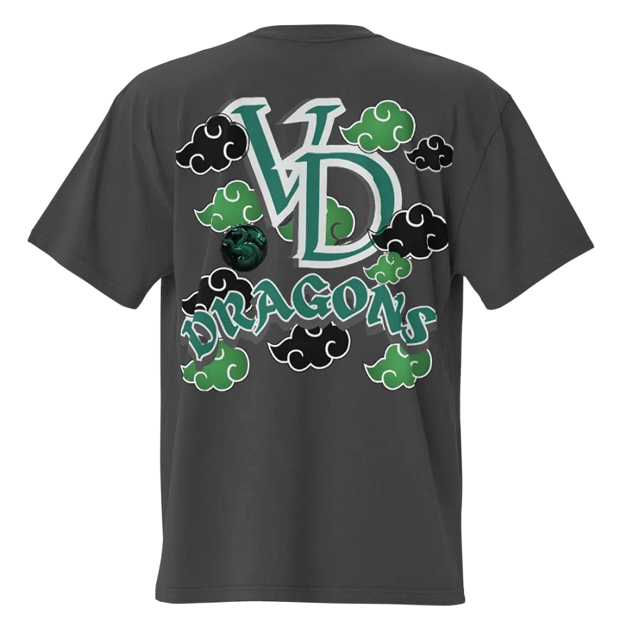 THE GREEN RAIN CLOUD HEARTED OVERSIZED TEE product image (17)