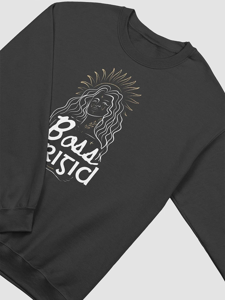 Boss Brigid ☘️ Classic Crewneck Sweatshirt in Black 🖤 product image (1)