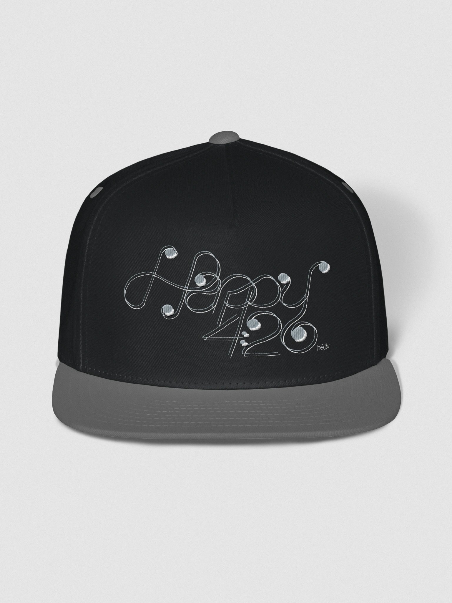 Happy 420 - Black Snapback product image (2)