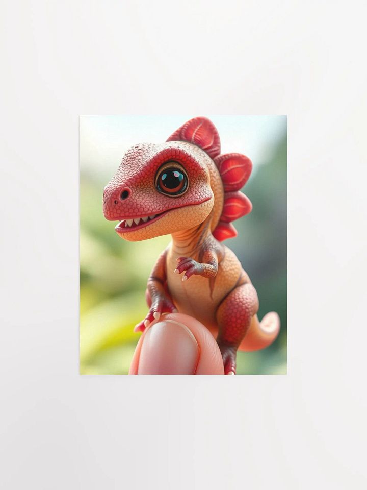 Tiny Dinosaur: Enhanced Matte Poster product image (2)