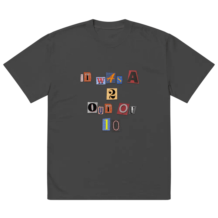 Wouldn't Recommend Oversized T-Shirt product image (2)