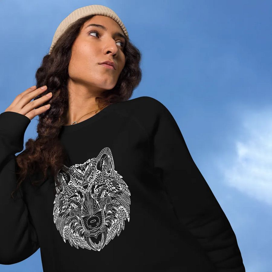 Mandala Wolf Unisex Sweatshirt product image (3)