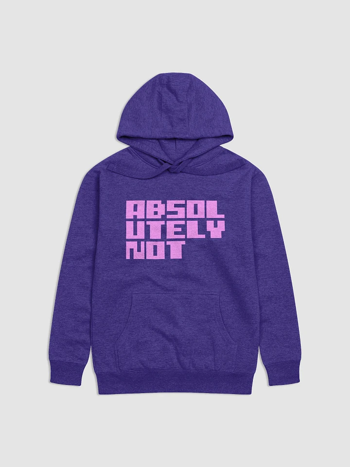 'Absolutely Not' Unisex Hoodie product image (7)