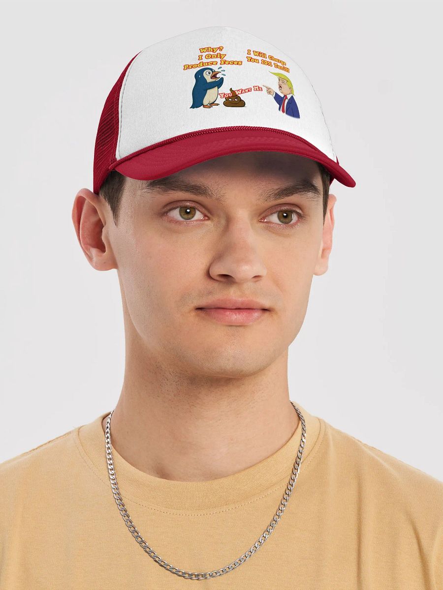 Foam Front Mesh Back Trucker Hat product image (9)