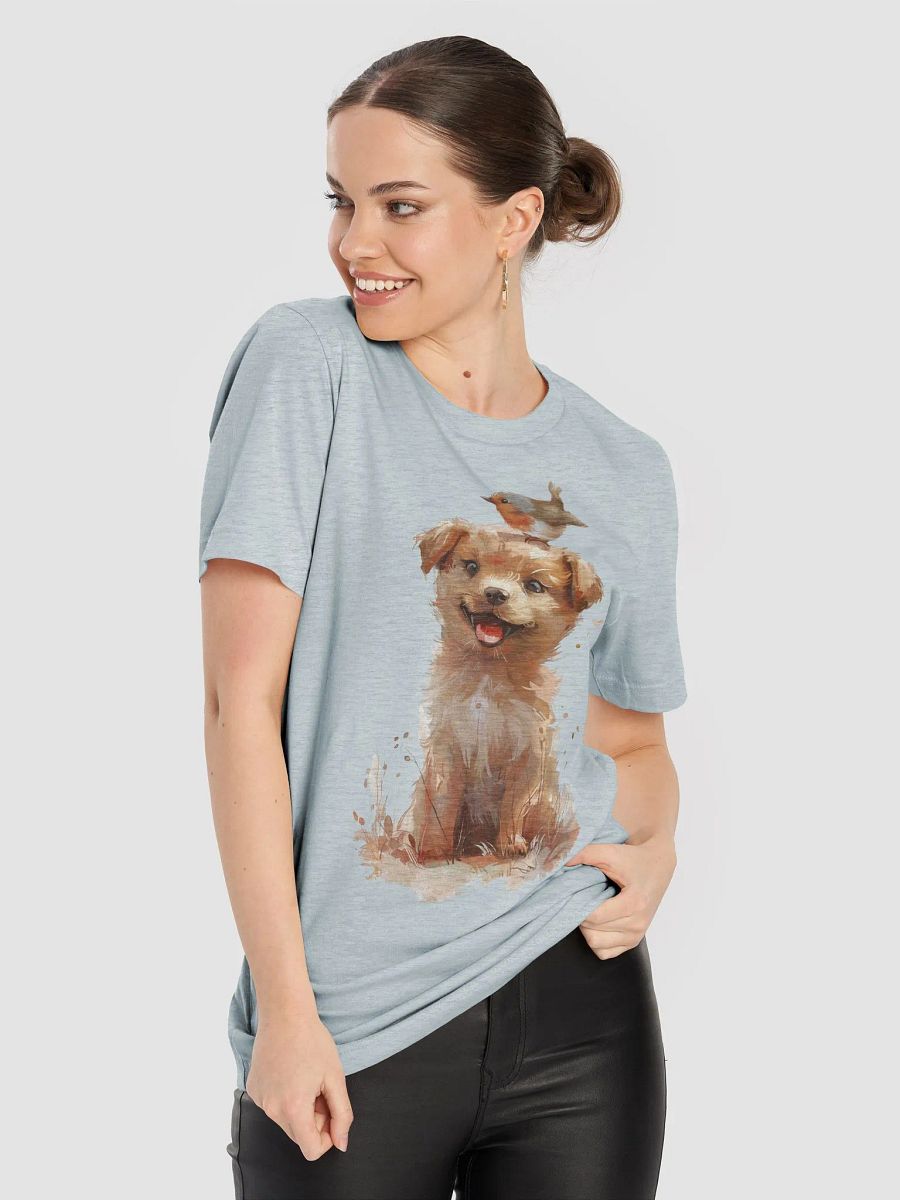 Puppy with Robin on its head product image (2)