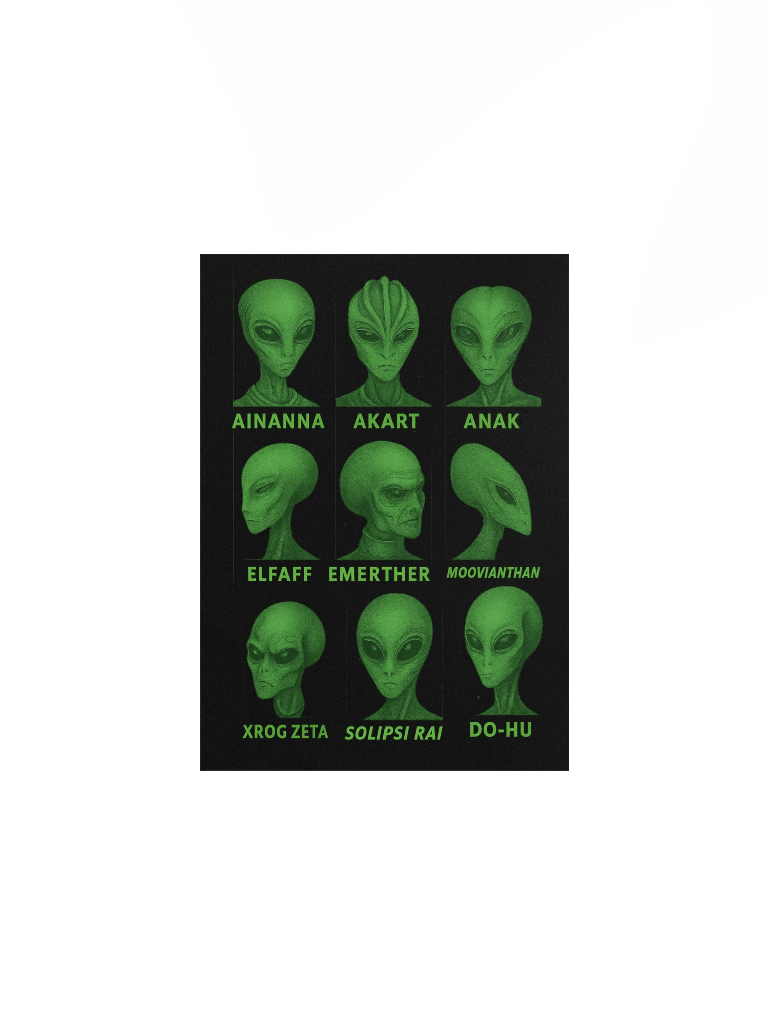 Gray Species Identification Chart product image (1)