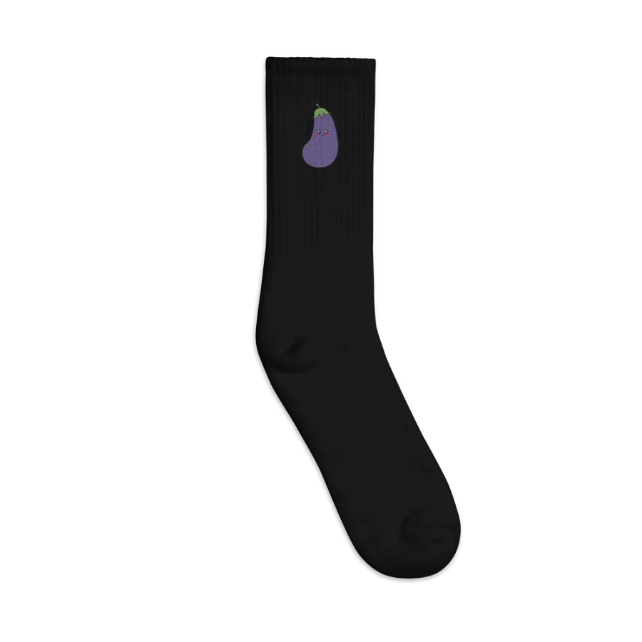 Eggplant Socks product image (1)