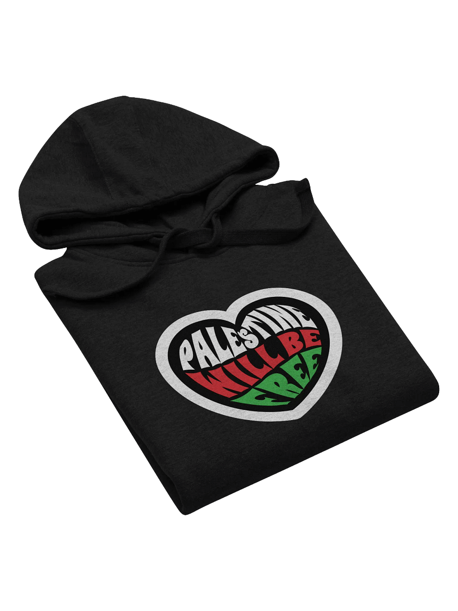 Free Palestine Heart Hoodie product image (6)