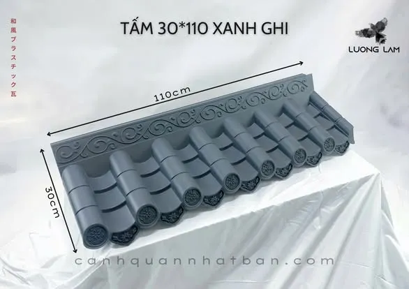 Japanese Style Plastic Tile Roof - 30*110cm product image (1)