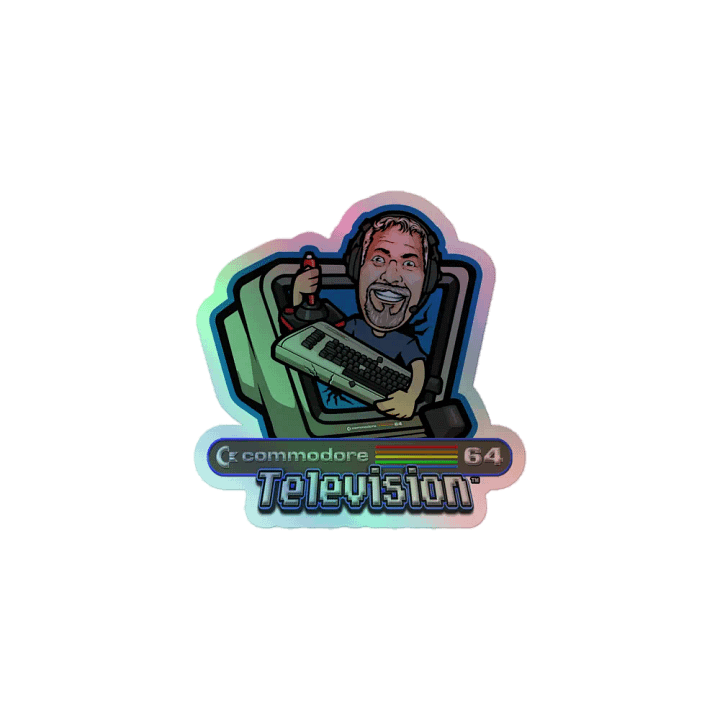Kiss-Cut Holographic Sticker Sheet (Logo #2) product image (1)