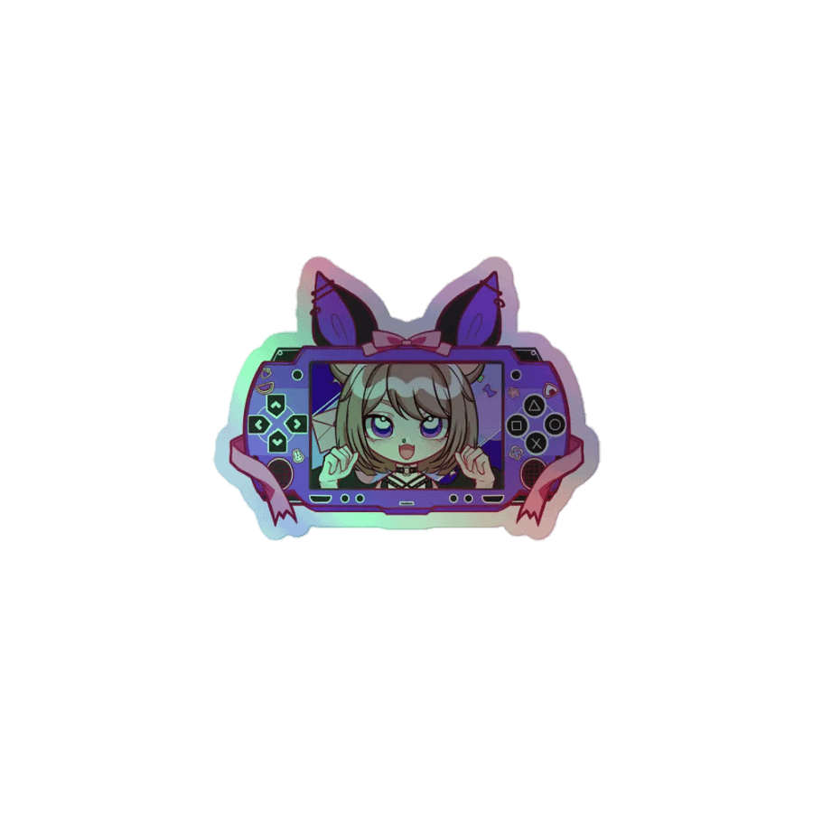 Gamer Nico Console Holographic Sticker Set product image (1)