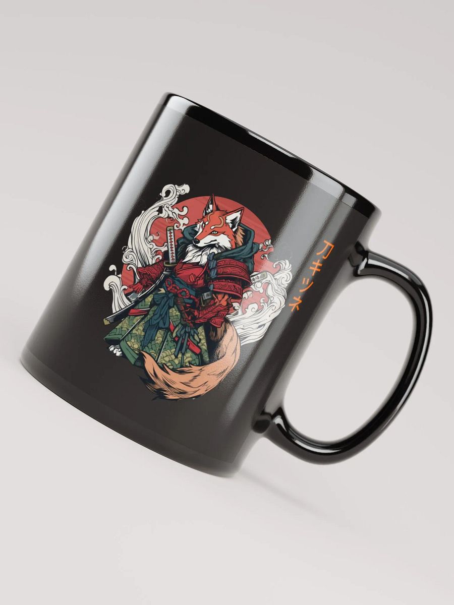 Red Fox Samurai Japanese Kitsune Art Vintage style product image (4)