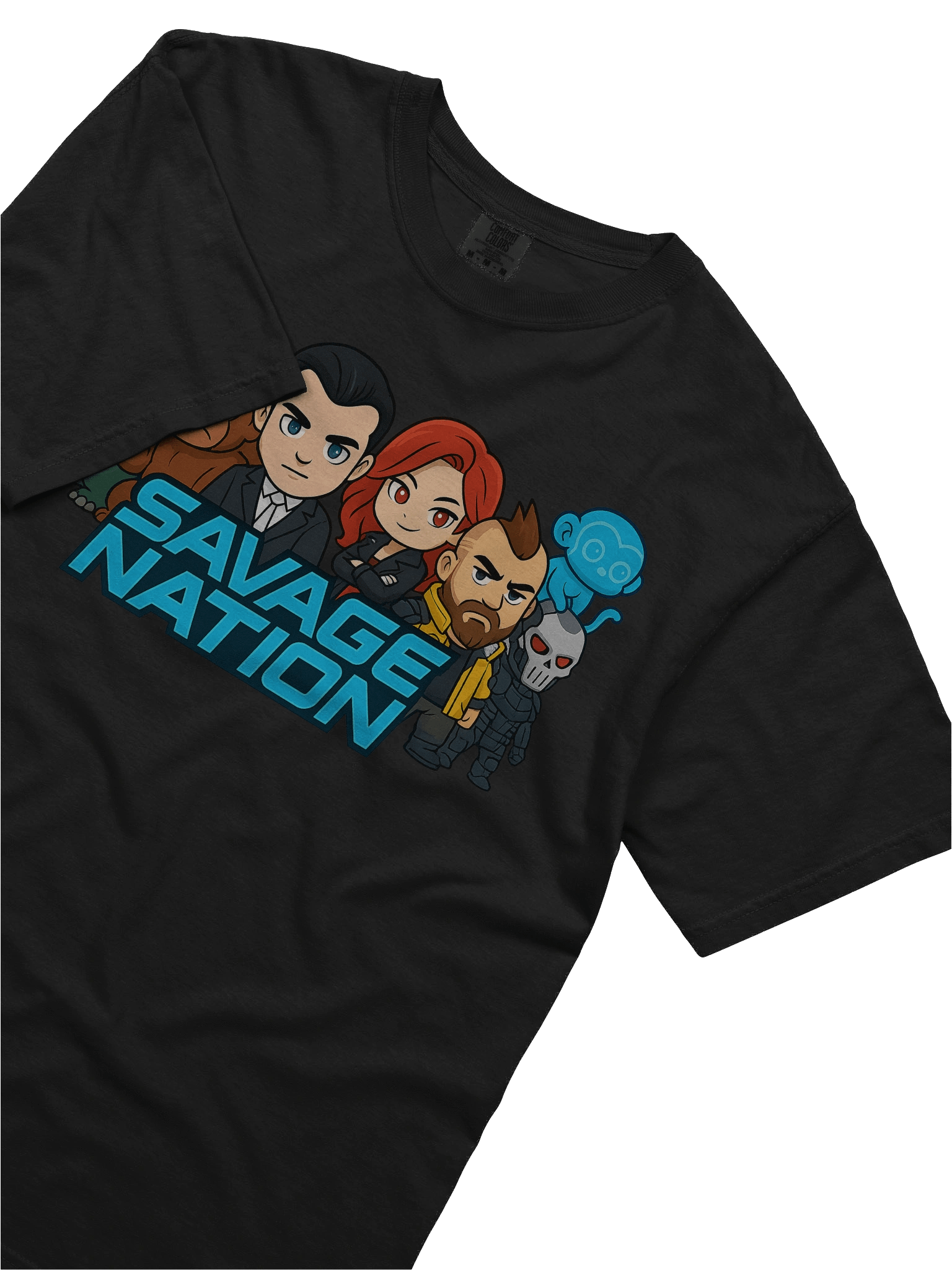 Savage Nation Cartoon T-Shirt product image (29)