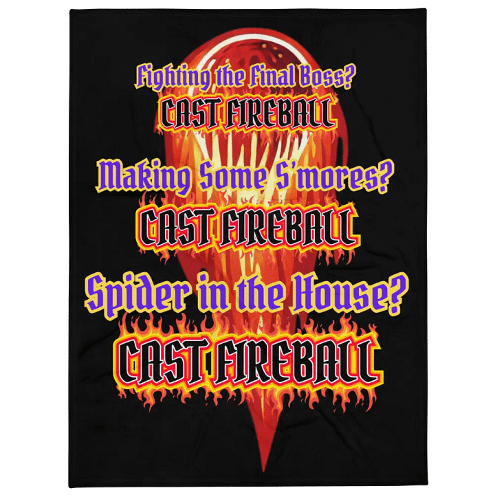 Cast Fireball Blanket product image (2)
