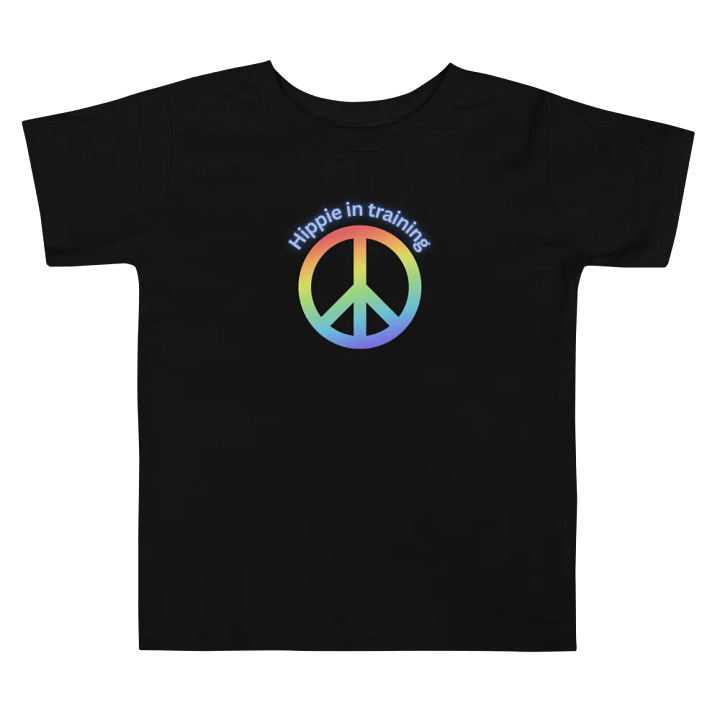 Rainbow Peace Toddler Tee product image (2)