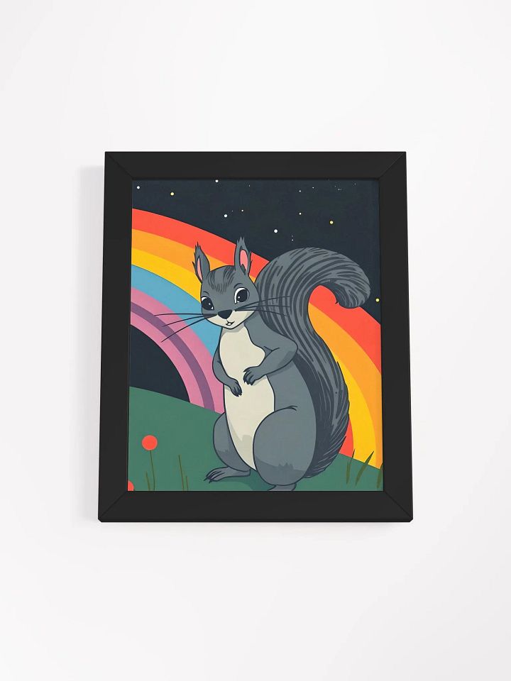 Vibrant Ayous Wood Framed Matte Poster product image (7)