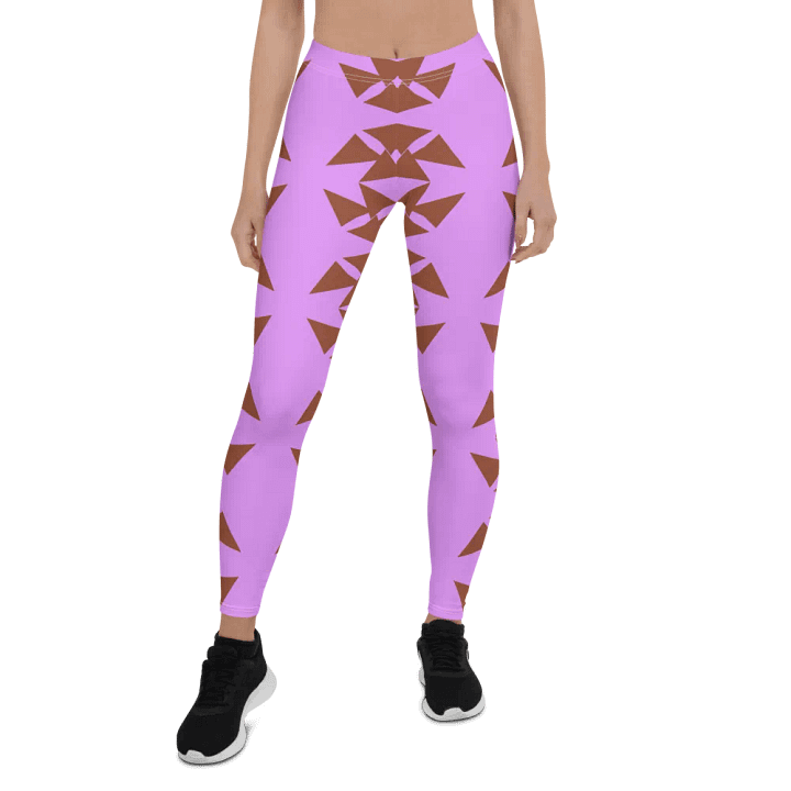 Geometric Fusion All-Over Leggings product image (1)