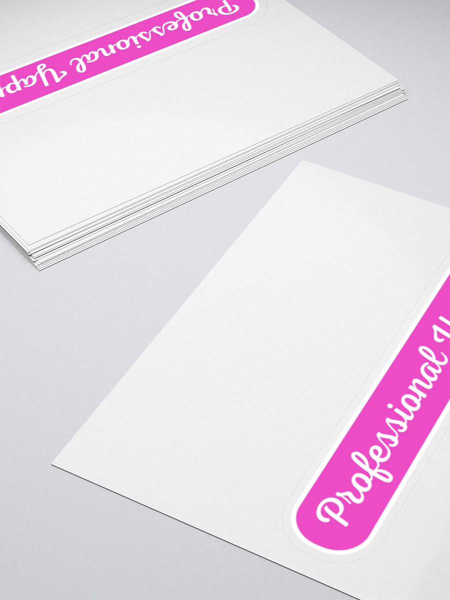 Professional Yapper Sticker - Pink product image (11)