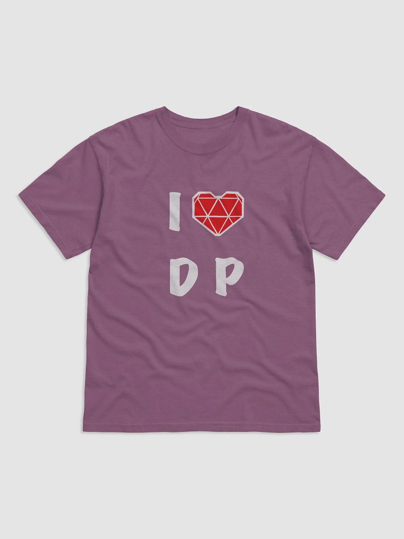I HEART DP - WHITE LETTERING