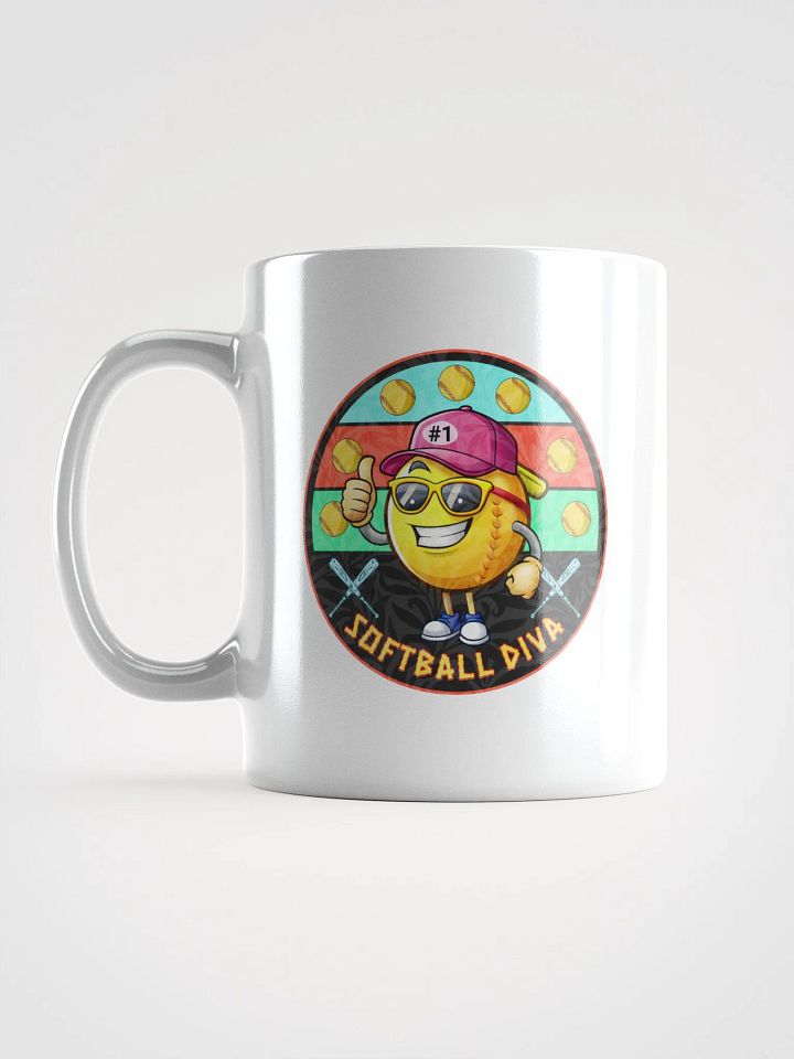 Softball Diva Thumbs-Up Mug product image (1)