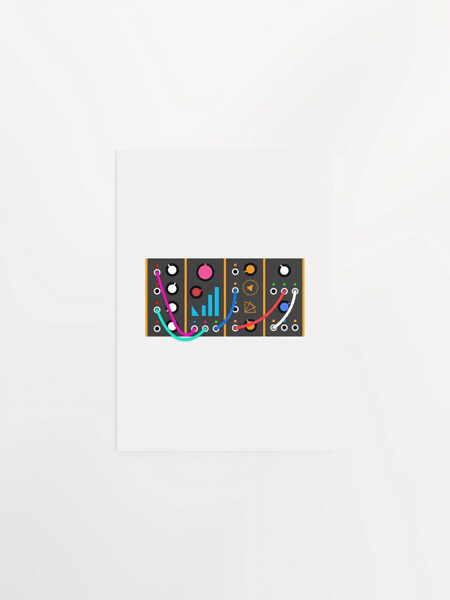 Boutique Modular Synth Print product image (3)