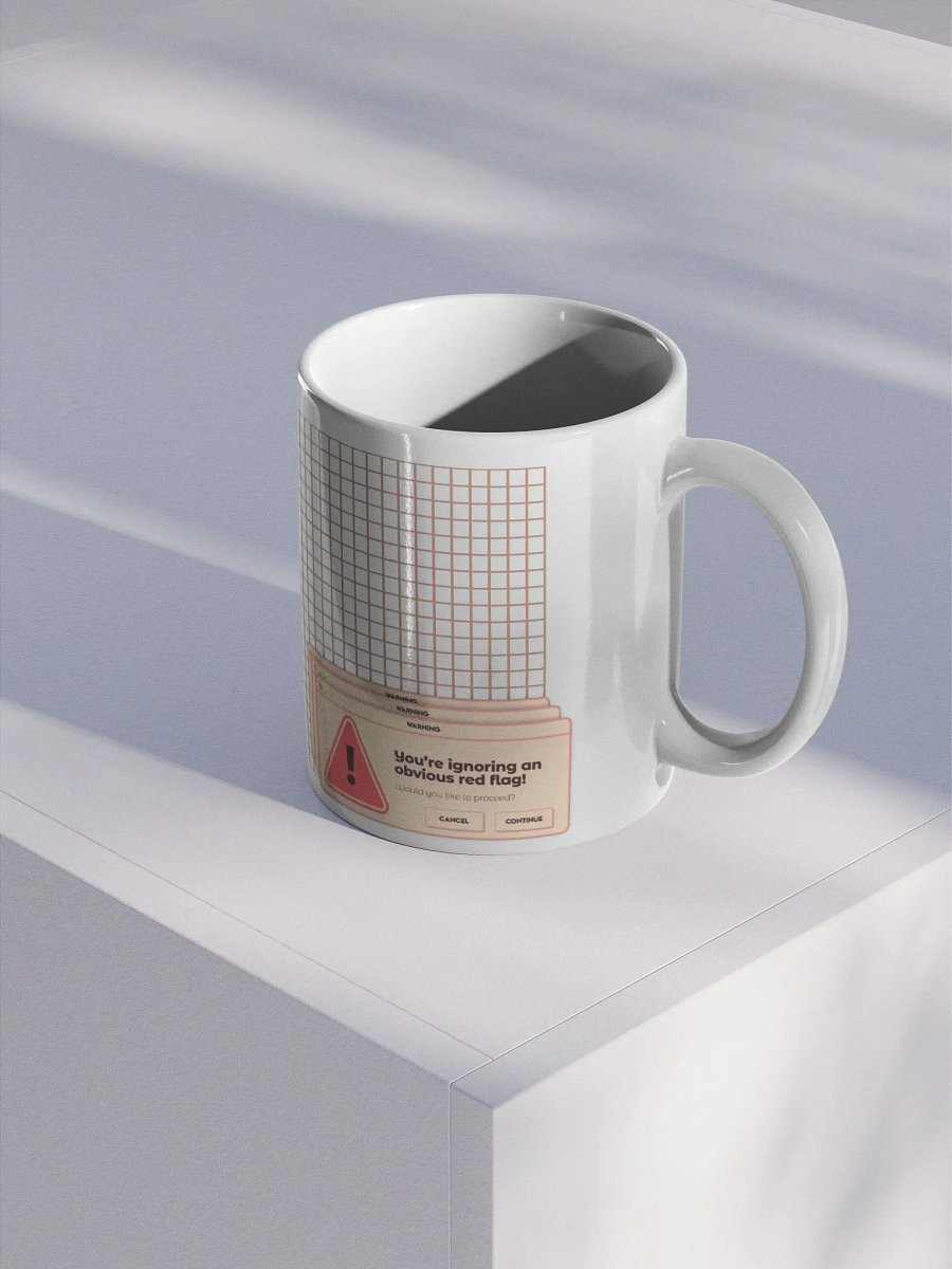 Ignoring Red Flags Mug product image (2)