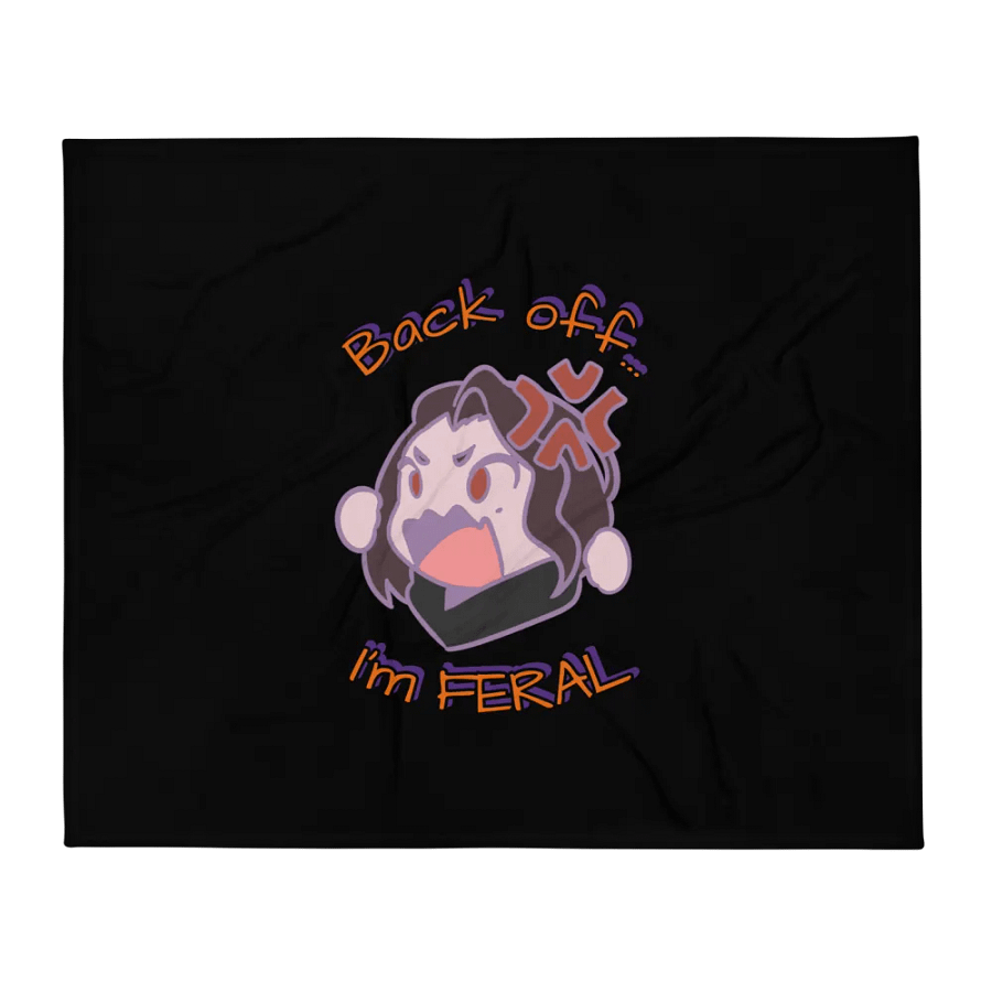 I'm Feral Blanket product image (2)