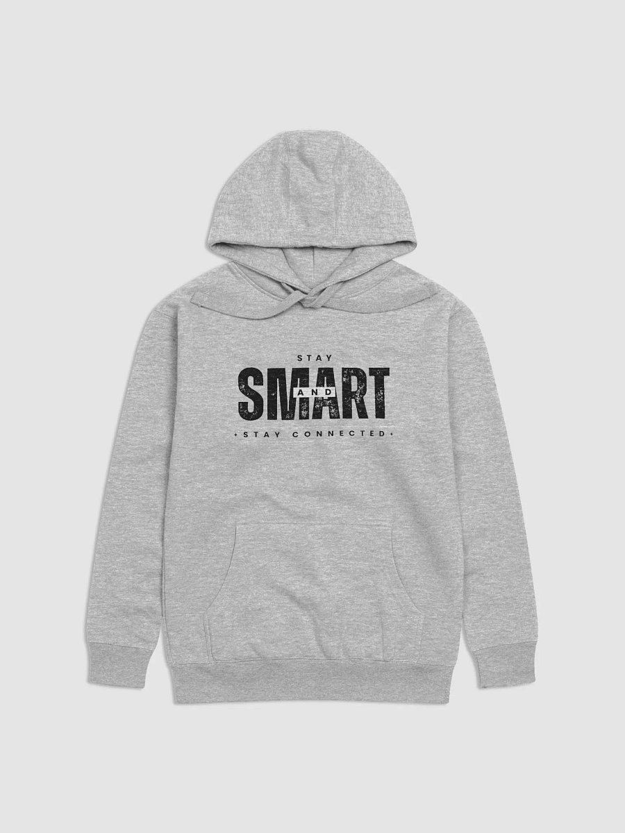 Stay Smart Hoodie (Dark Text) product image (1)