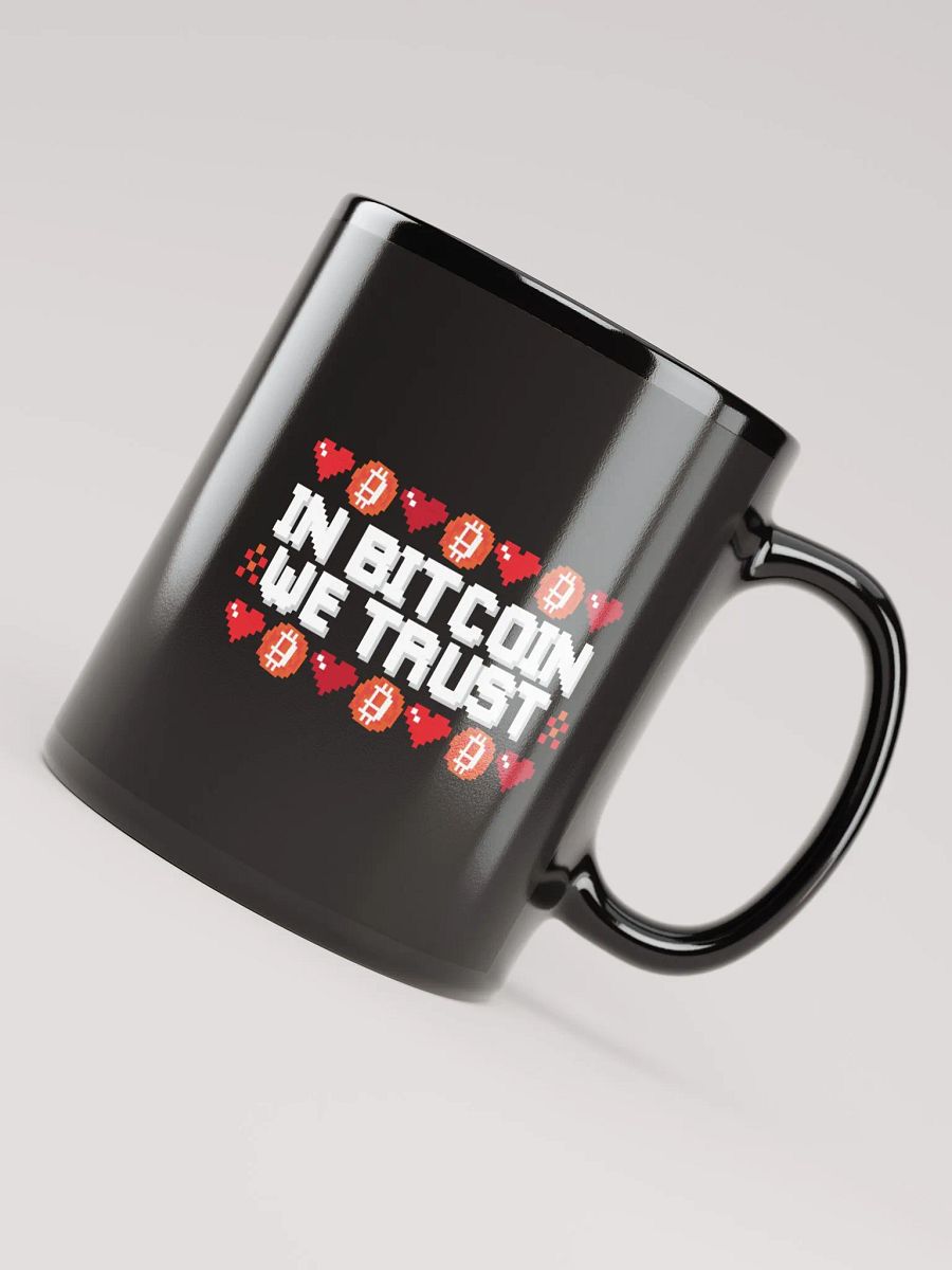 Pixelated Bitcoin Love Mug product image (2)