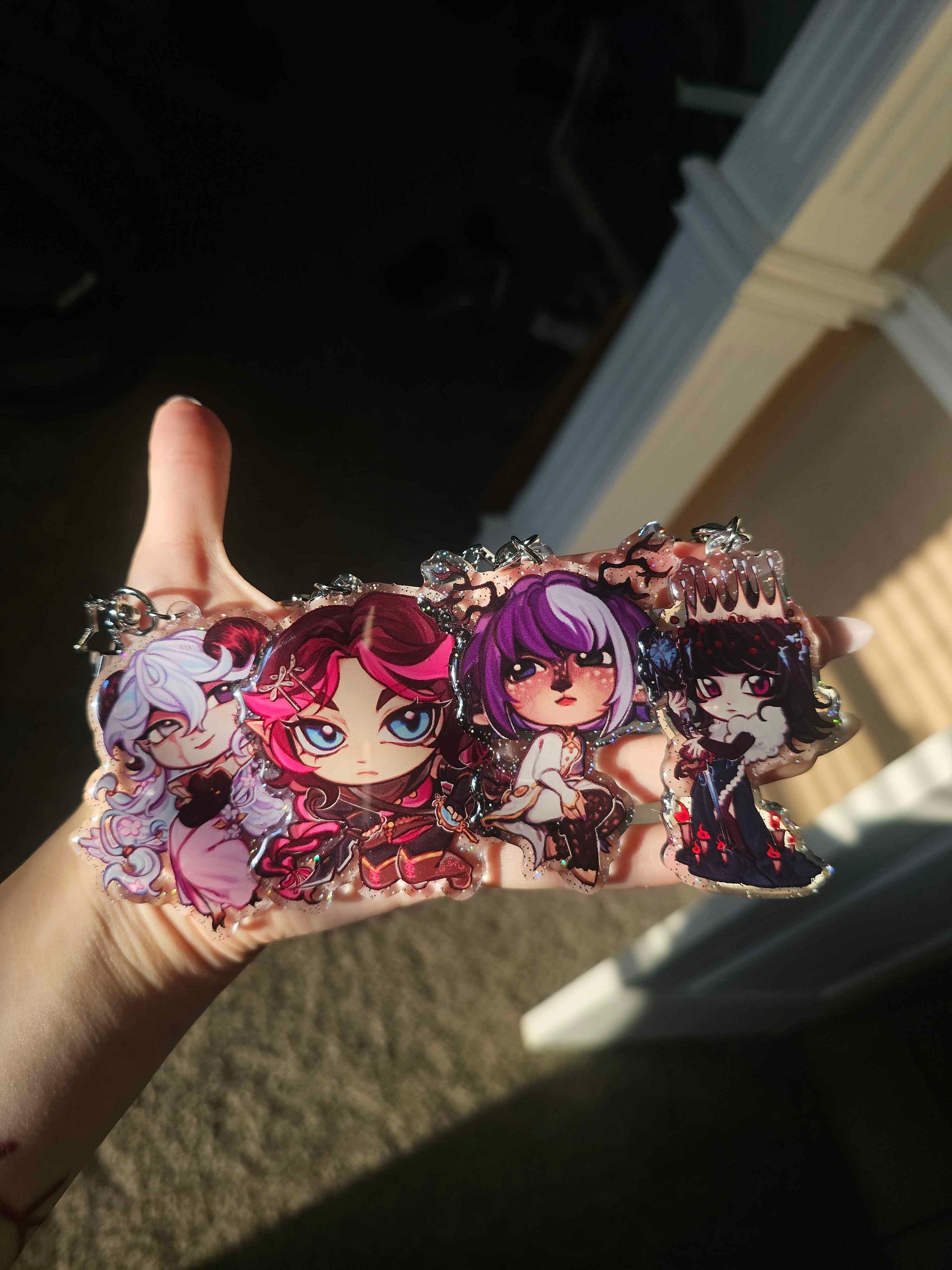 Winter Royals SMP S2 Acrylic Keychain product image (3)