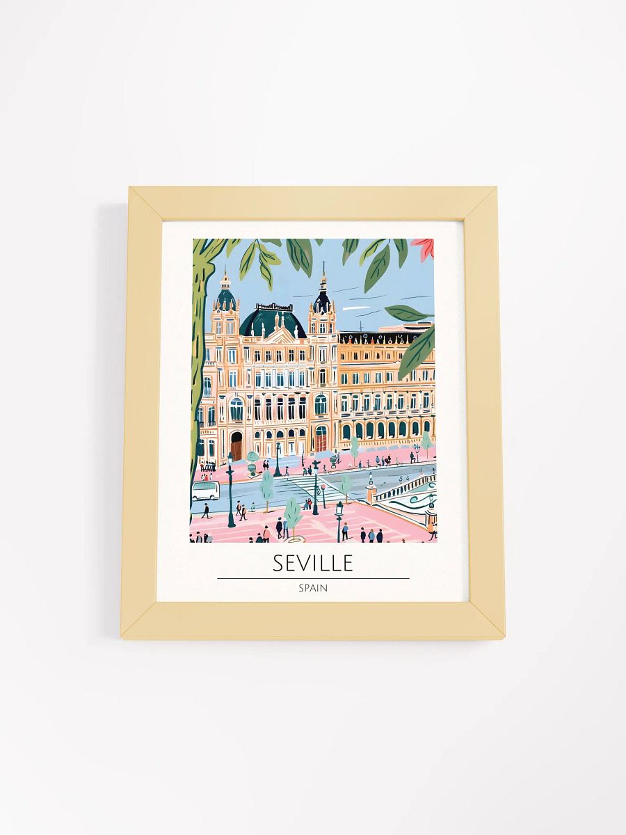 Seville Spain Framed Travel Poster product image (4)