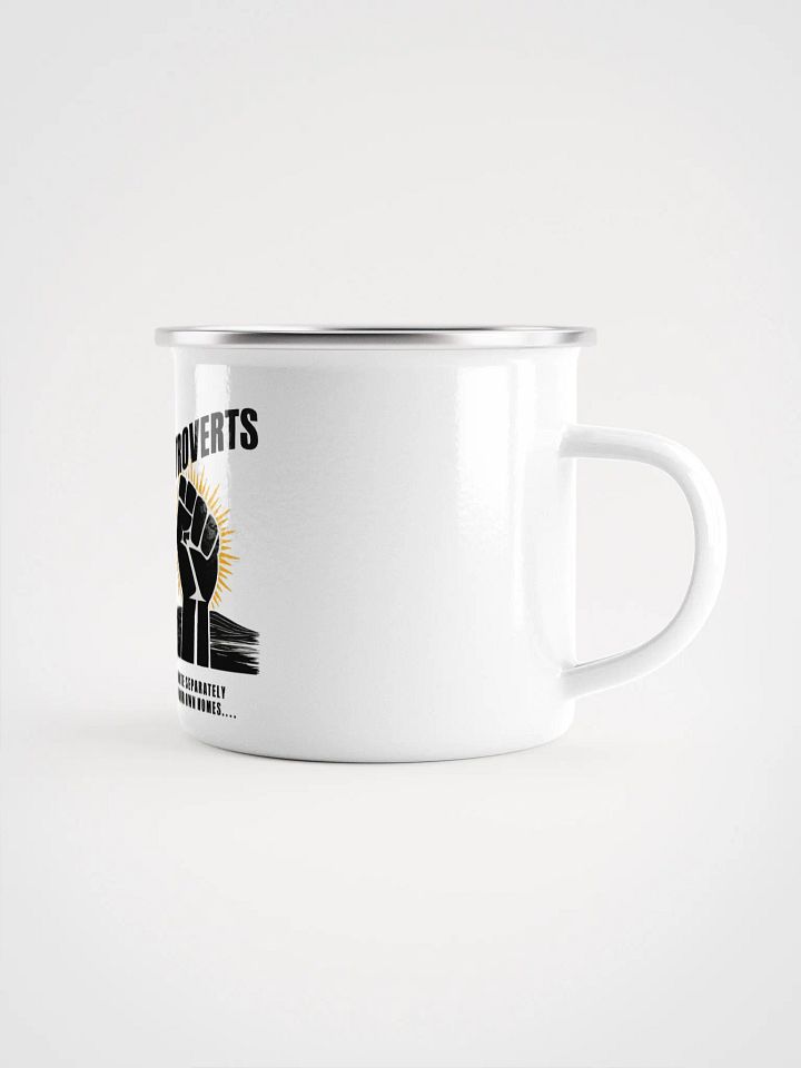 Introverts Unite Enamel Mug product image (1)