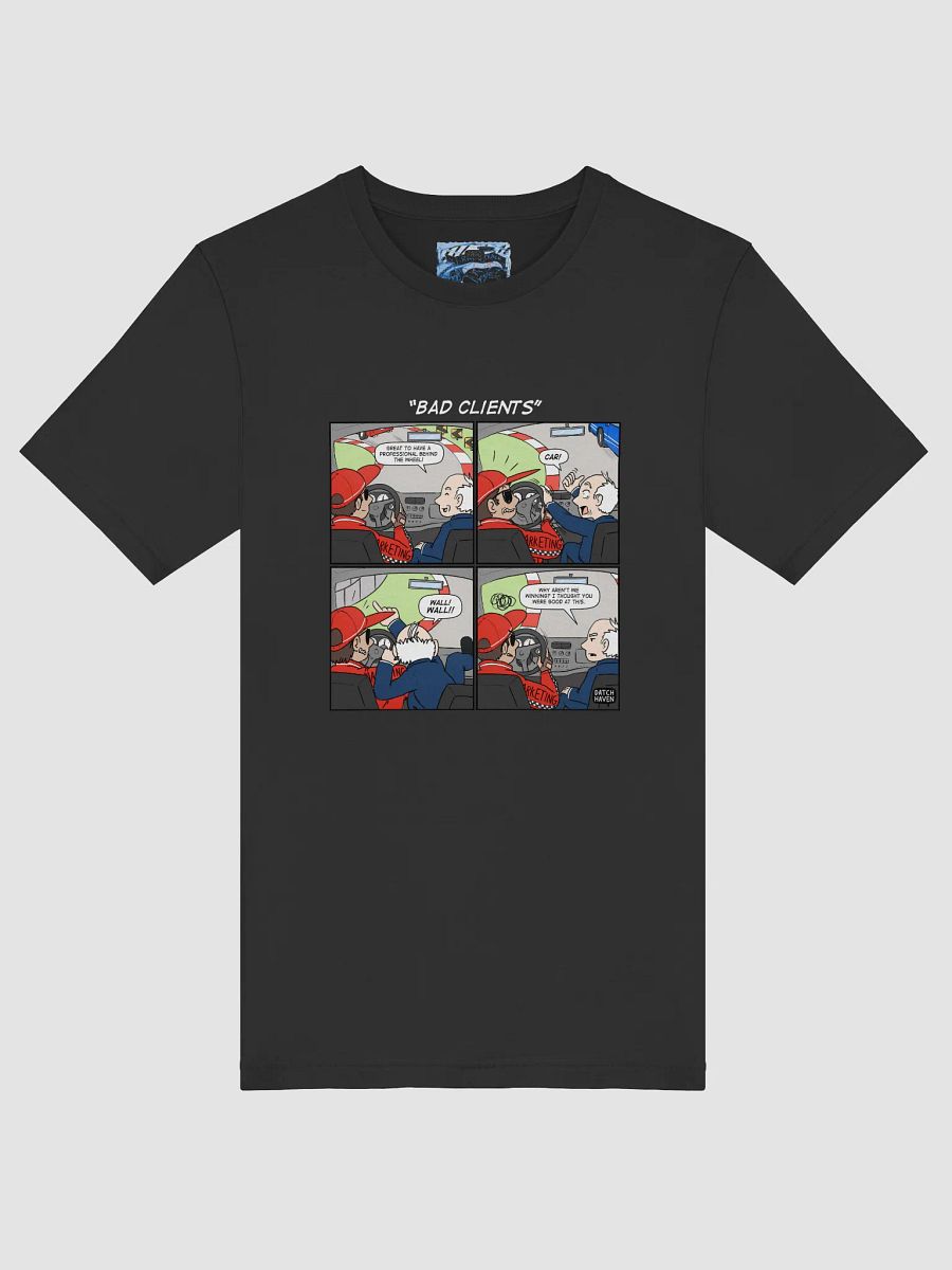 "Bad clients" soft t-shirt product image (5)