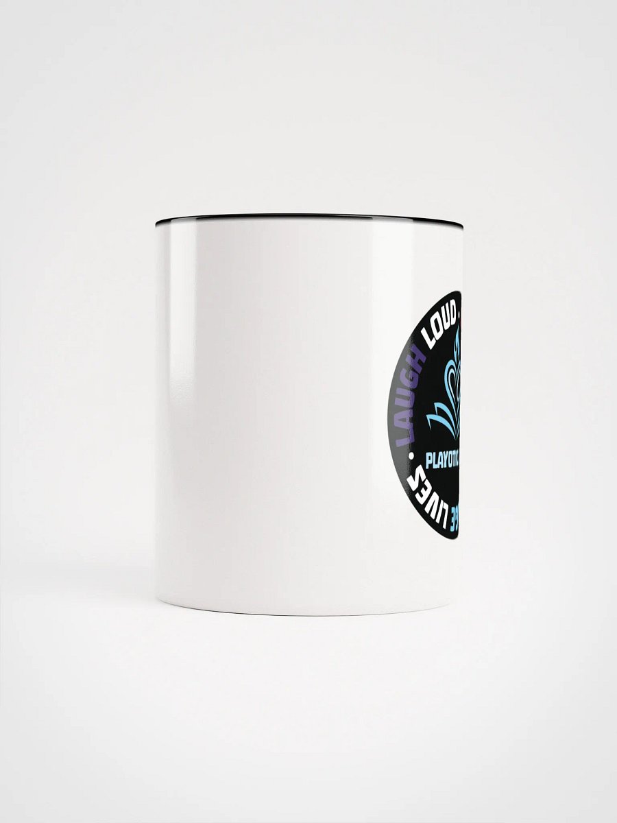 Laugh Loud, Love Hard, Change Lives Mug with Color Inside (Microwave & Dishwasher Safe) product image (9)