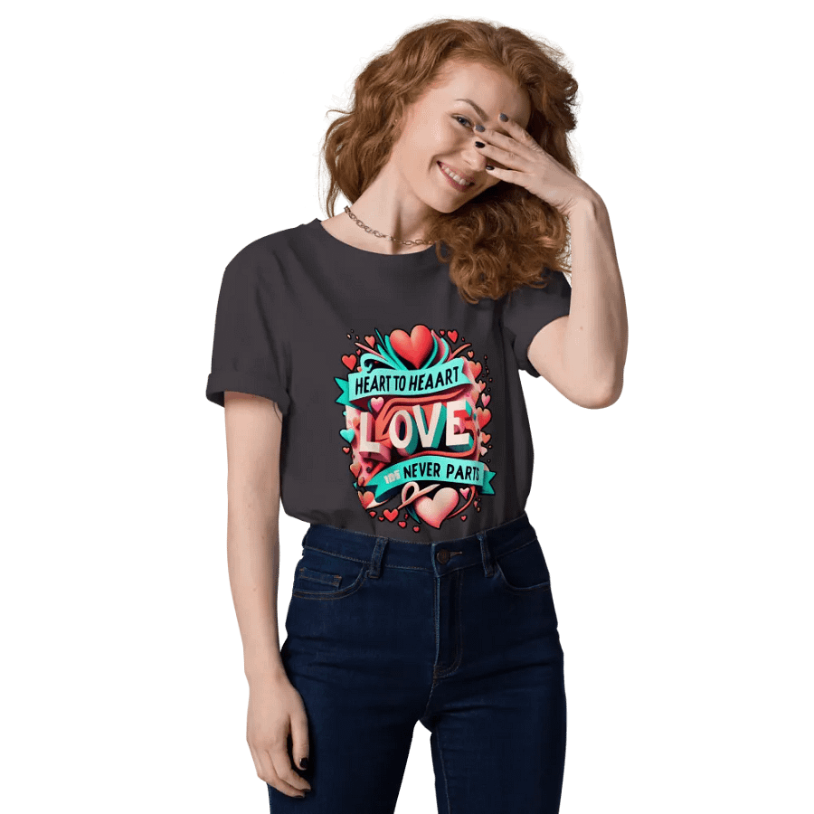 Heart to Heart, love never parts T-shirt product image (8)