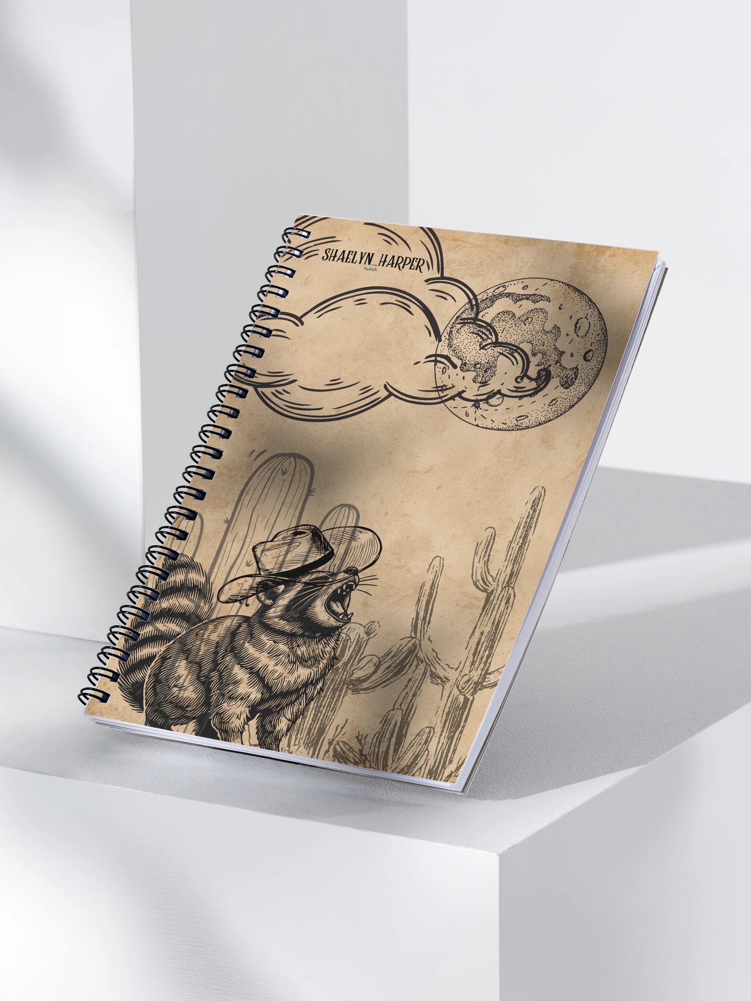 Raccoon Scream - Notebook product image (3)