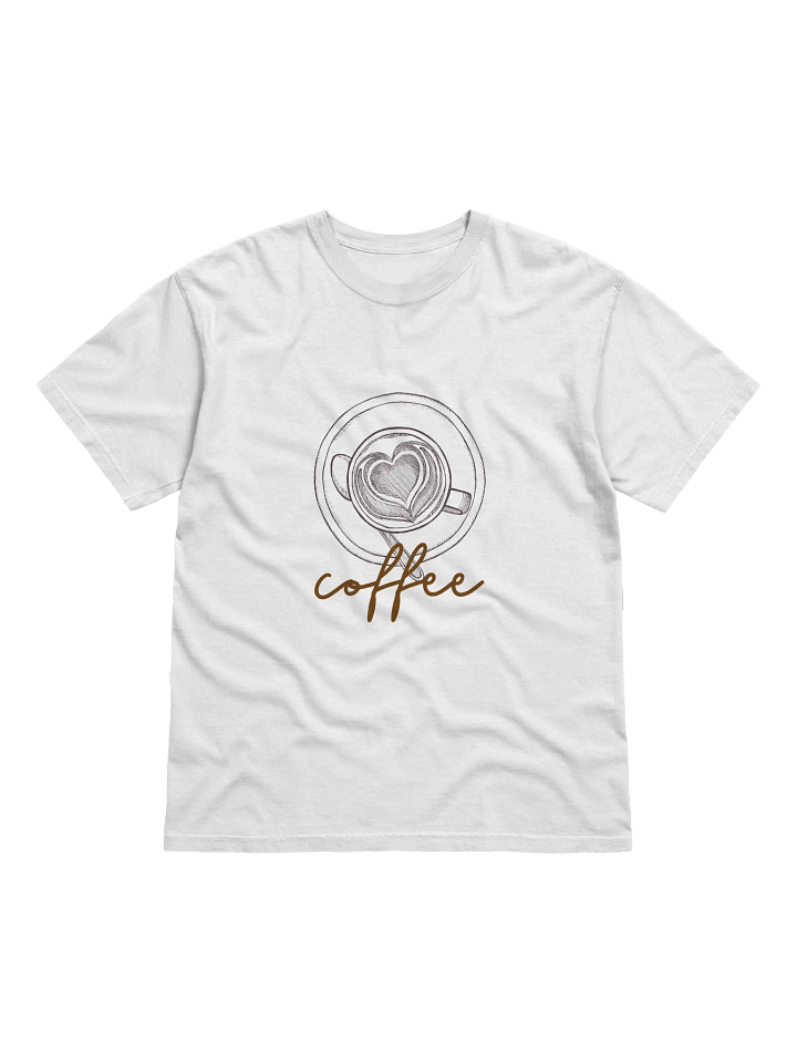Heartfelt Coffee Comfort Tee product image (1)