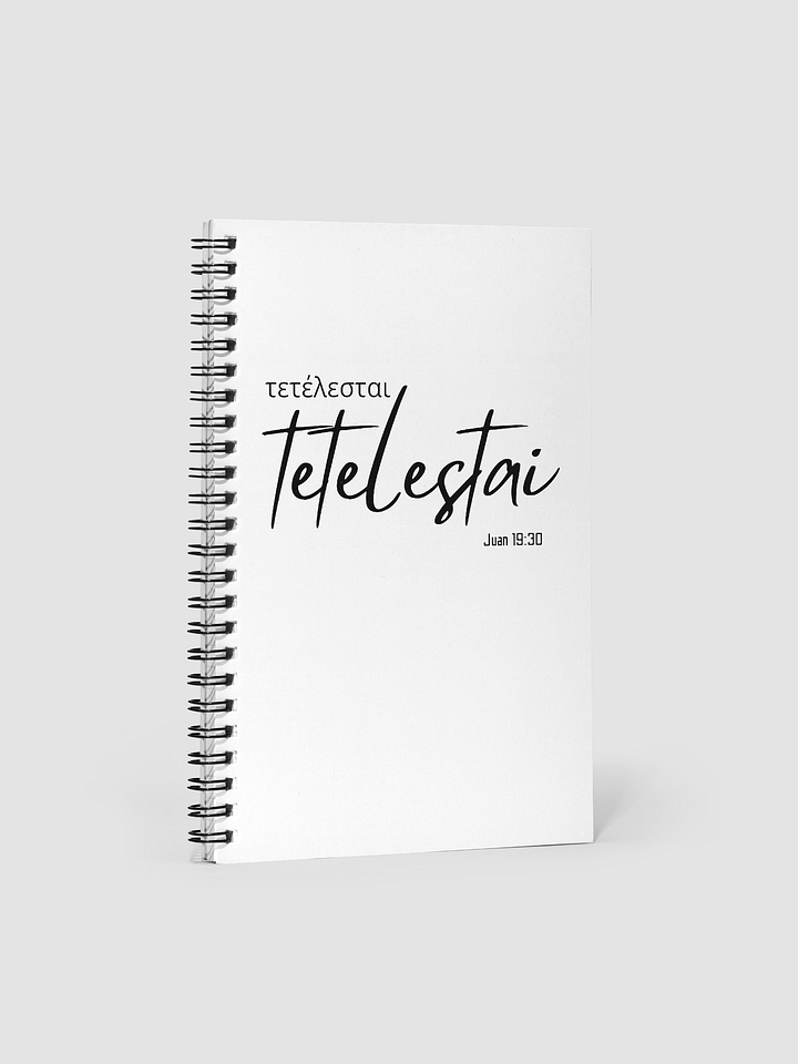 Tetelestai Spiral Notebook/Cuaderno de Espiral product image (1)