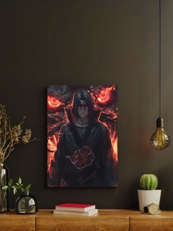 Naruto – Itachi Infernal Presence – 8x10 Metal Print product image (2)