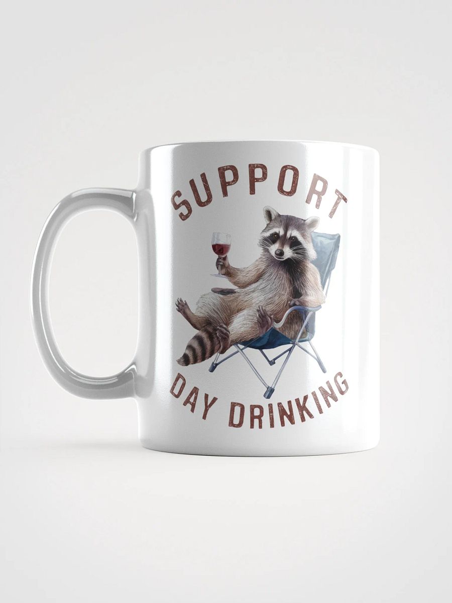 Laid-Back Raccoon Day Drinking Mug product image (17)
