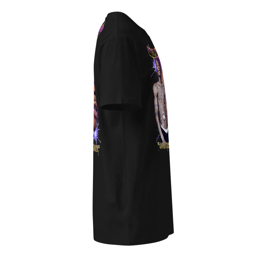 Wiz Khalifa Purple Hair Unisex T-Shirt product image (18)