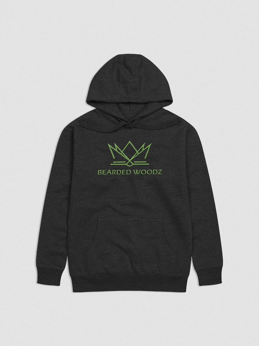 Women's Bearded Woodz Hoodie (Green Embroidery) product image (1)