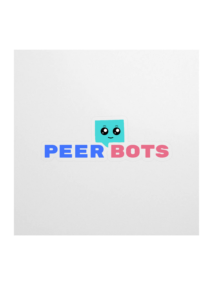 Peerbots Logo Sticker product image (1)