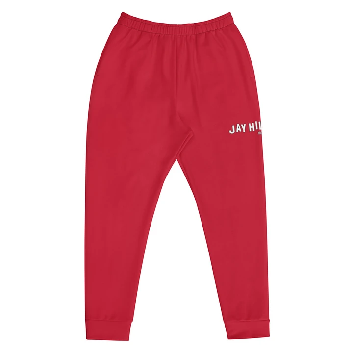 [JayHills] Men's Logo Joggers - Red product image (1)