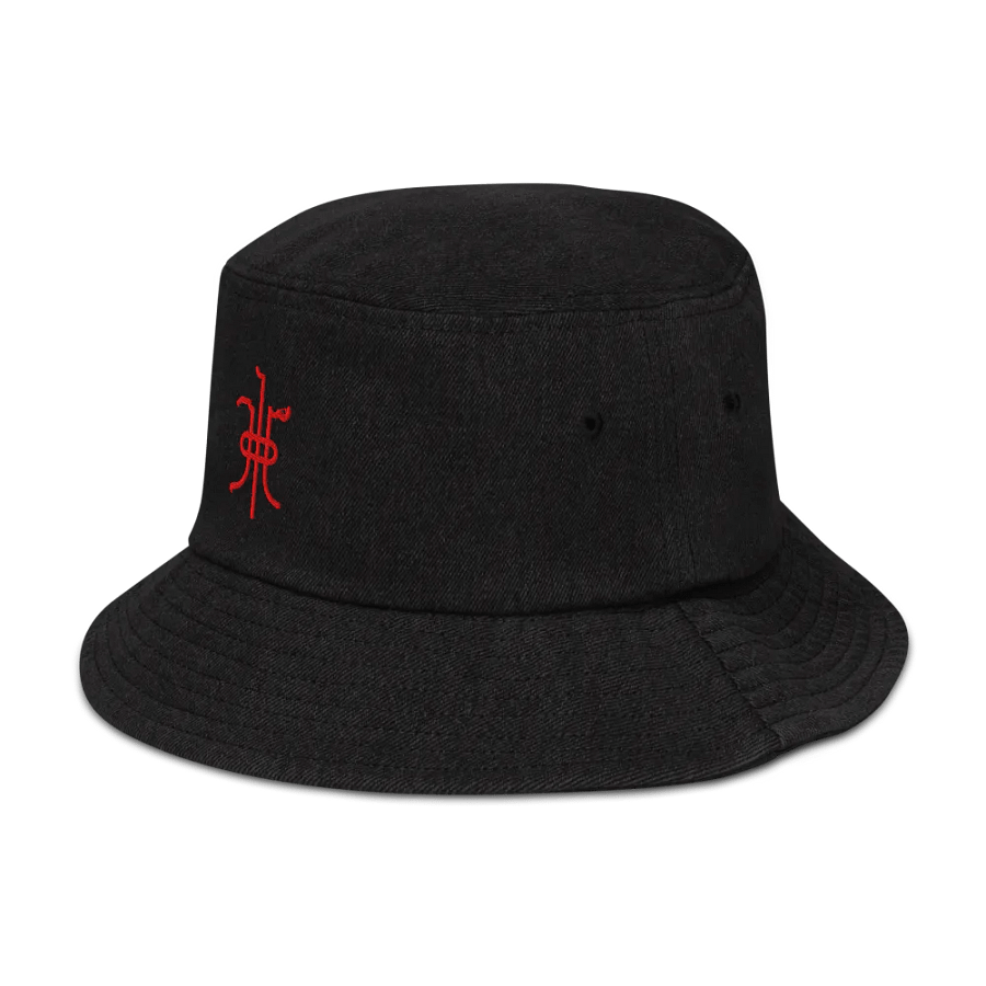KHS (Kedamawi Haile Selassie) Denim Bucket Hat product image (4)