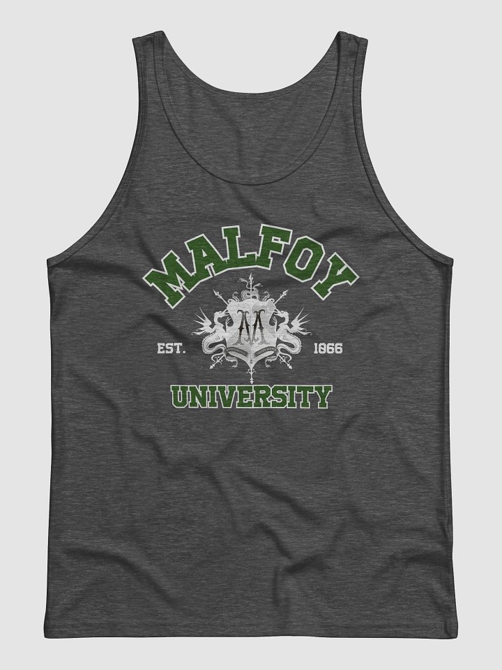 Malfoy University Vintage Varsity Tank Top product image (2)