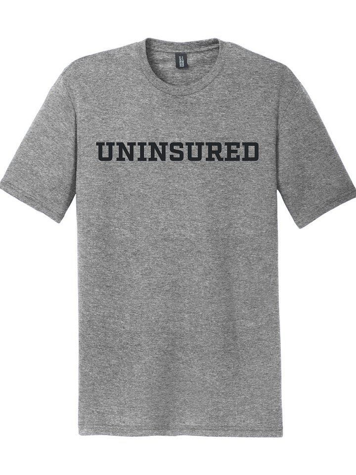 Uninsured Shirt - Black product image (1)
