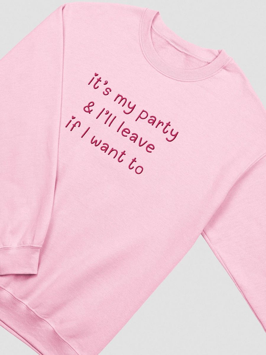 It's My Party Embroidered Crew product image (1)