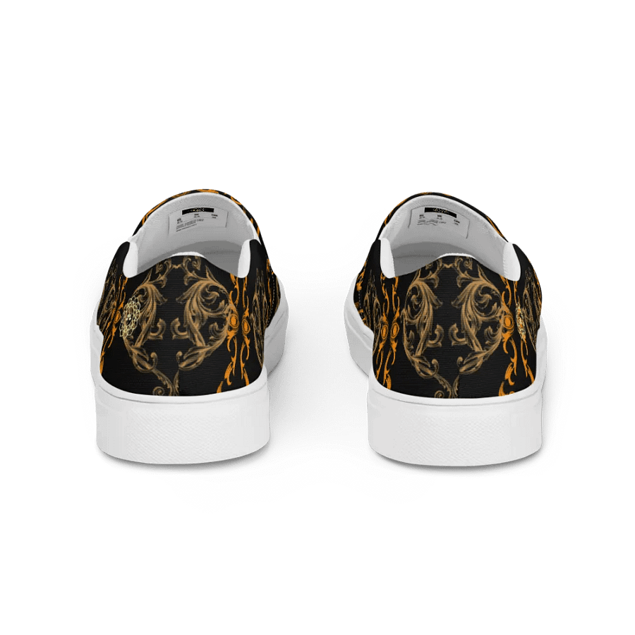 Golden Elegance Slip-On Canvas Shoes product image (4)