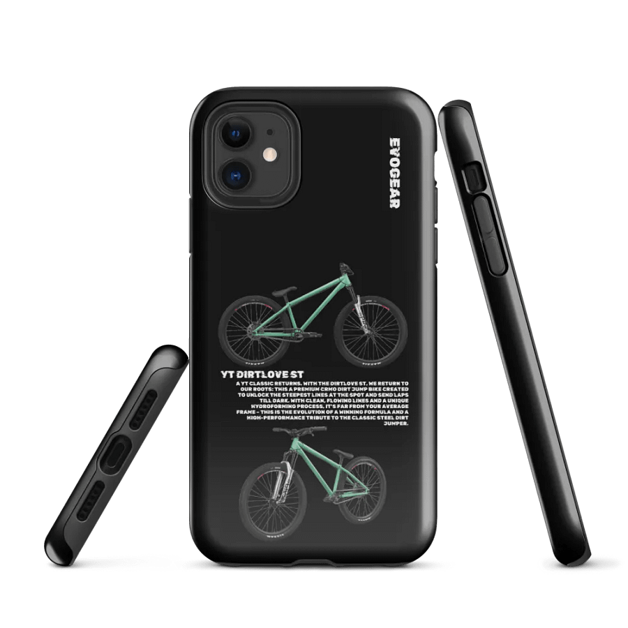 Black DirtLove ST iPhone Case product image (1)